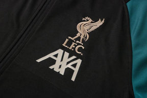 Conjunto Inverno Liverpool Preta Nike - Com Fecho