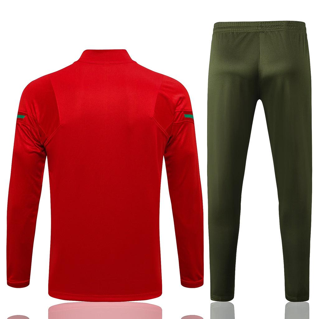 Conjunto Inverno Portugal Vermelha Nike - Com Ziper