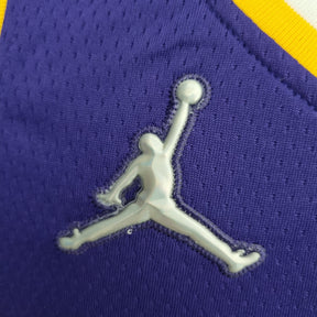 Camisa NBA Lakers #4 Rondo Purple 75° Aniversário- 23/24