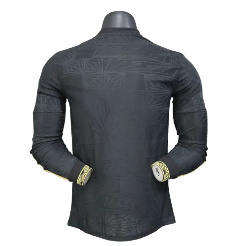 Camisa México 25/26 Gold Cup Edition - Preta - Manga Longa
