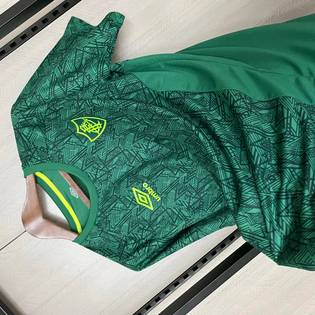 Camisa Fluminense Green 24/25 Torcedor Umbro Masculina - Verde