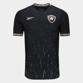 Camisa Botafogo II 24/25 Torcedor Reebok Masculina - Preto