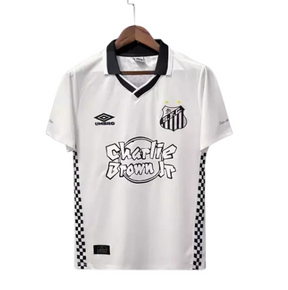 Camisa Santos Charlie Brown Jr 2022/23 -UMBRO Branca - Torcedor Masculina